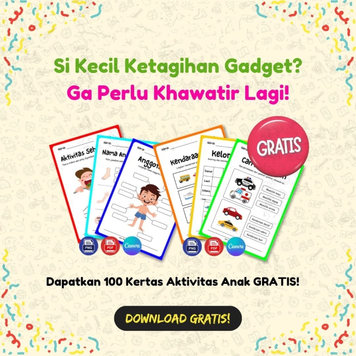 Kertas Aktivitas Anak